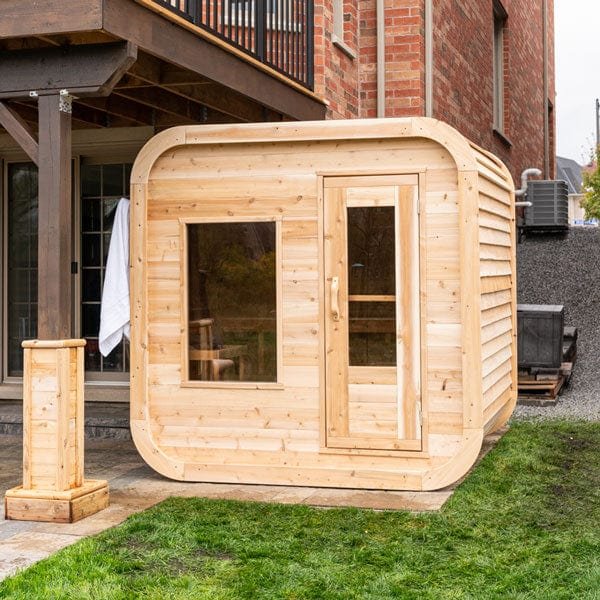 Dundalk CT Luna 4 Person Cube Sauna Dundalk CT Luna 4 Person Cube Sauna