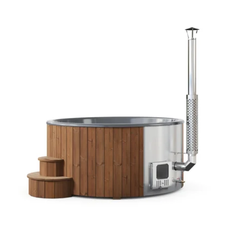 Saunas For Sale Near Me SaunaLife Home Wood-Burning Hot Tub