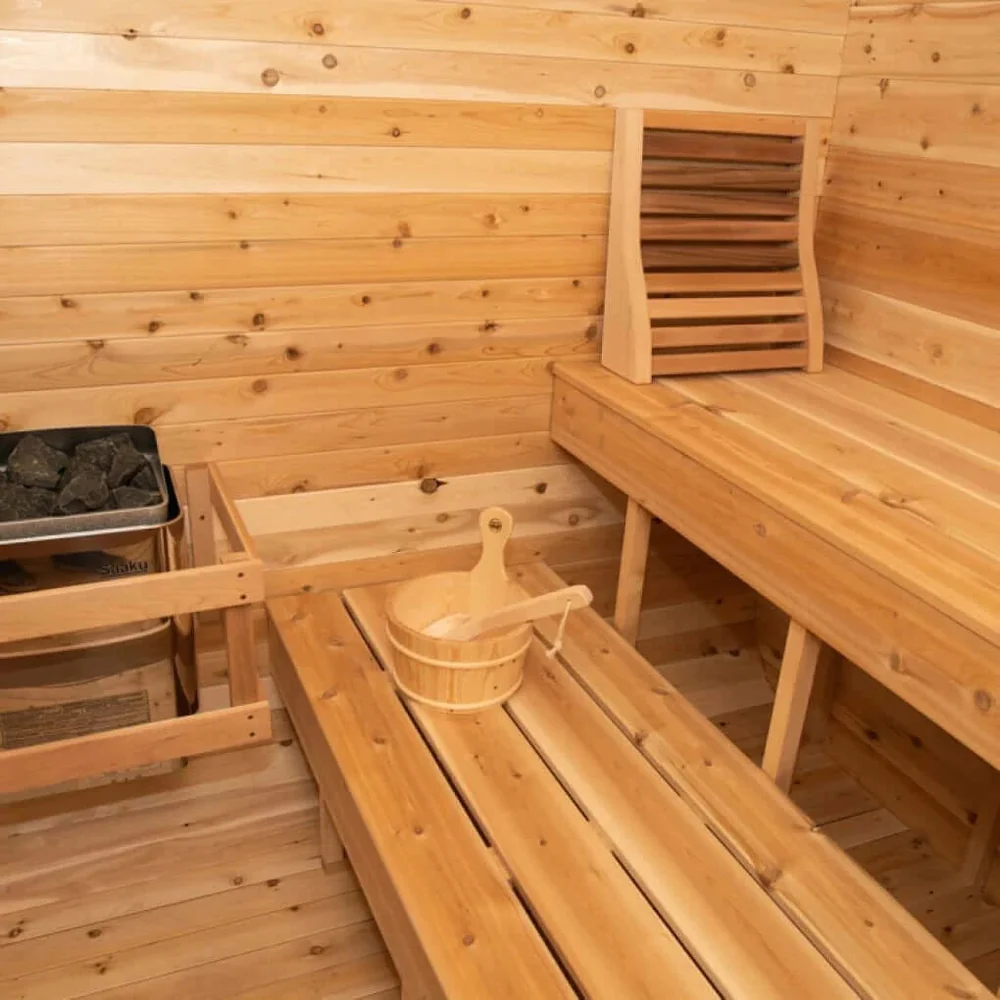 Dundalk CT Luna 4 Person Cube Sauna Dundalk CT Luna 4 Person Cube Sauna - Image 9