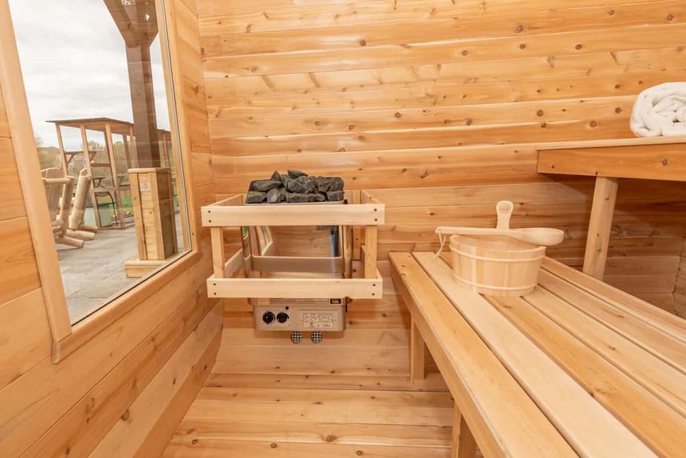 Dundalk CT Luna 4 Person Cube Sauna Dundalk CT Luna 4 Person Cube Sauna - Image 15