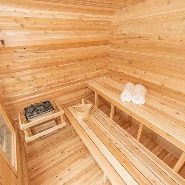 Dundalk CT Luna 4 Person Cube Sauna Dundalk CT Luna 4 Person Cube Sauna - Image 24