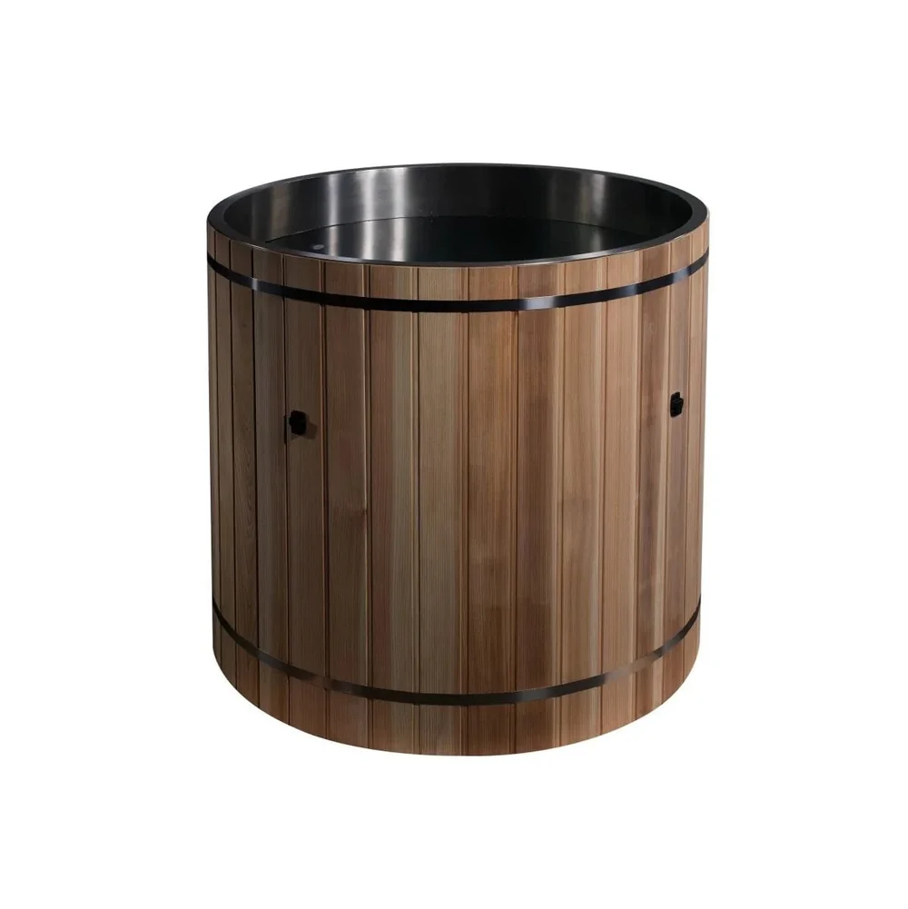 Dynamic Cold Therapy Stainless Steel Plunge Tub Dynamic Cold Therapy Stainless Steel Plunge Tub with Pacific Cedar