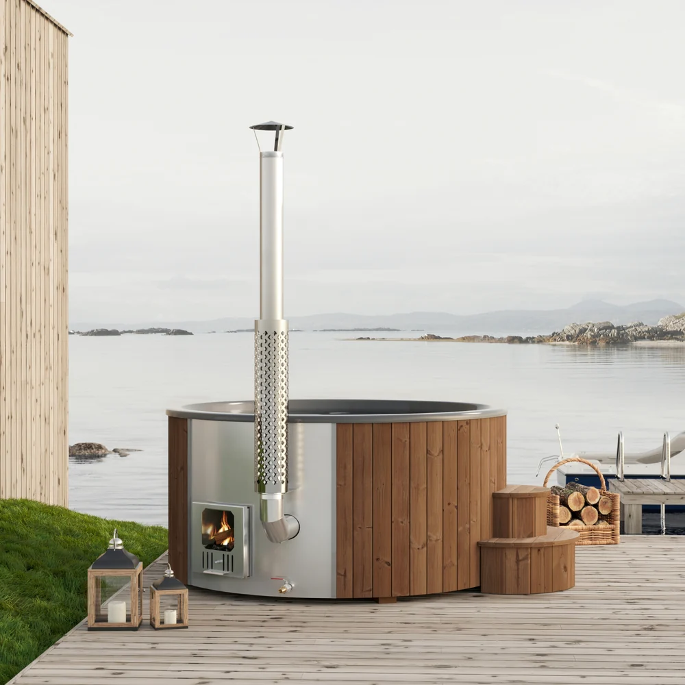 SaunaLife Home Wood-Burning Hot Tub SaunaLife Home Wood-Burning Hot Tub