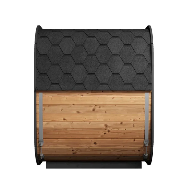 SaunaLife Model CL5G 4 Person Cube Series Outdoor Sauna SaunaLife Model CL5G 4 Person Cube Series Outdoor Sauna - Image 13