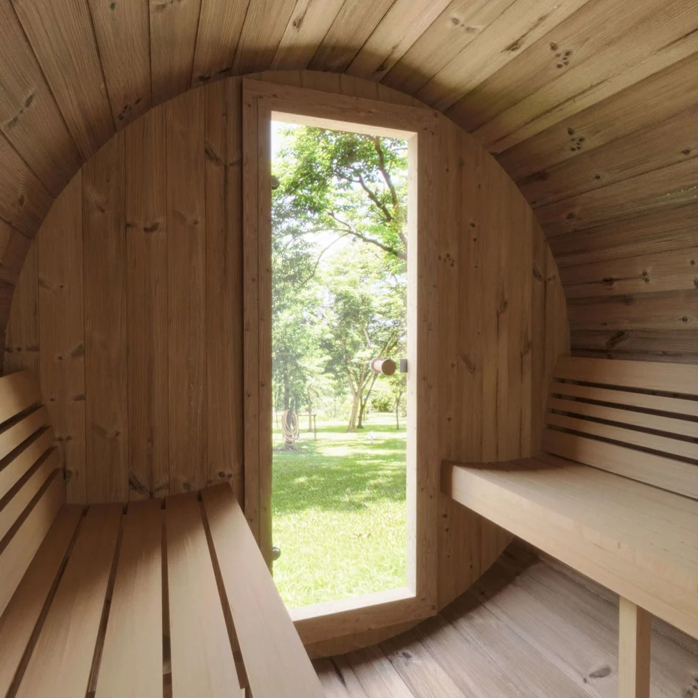 SaunaLife Model E6W 3 Person Sauna Barrel-Window SaunaLife Model E6W 3 Person Sauna Barrel-Window - Image 9