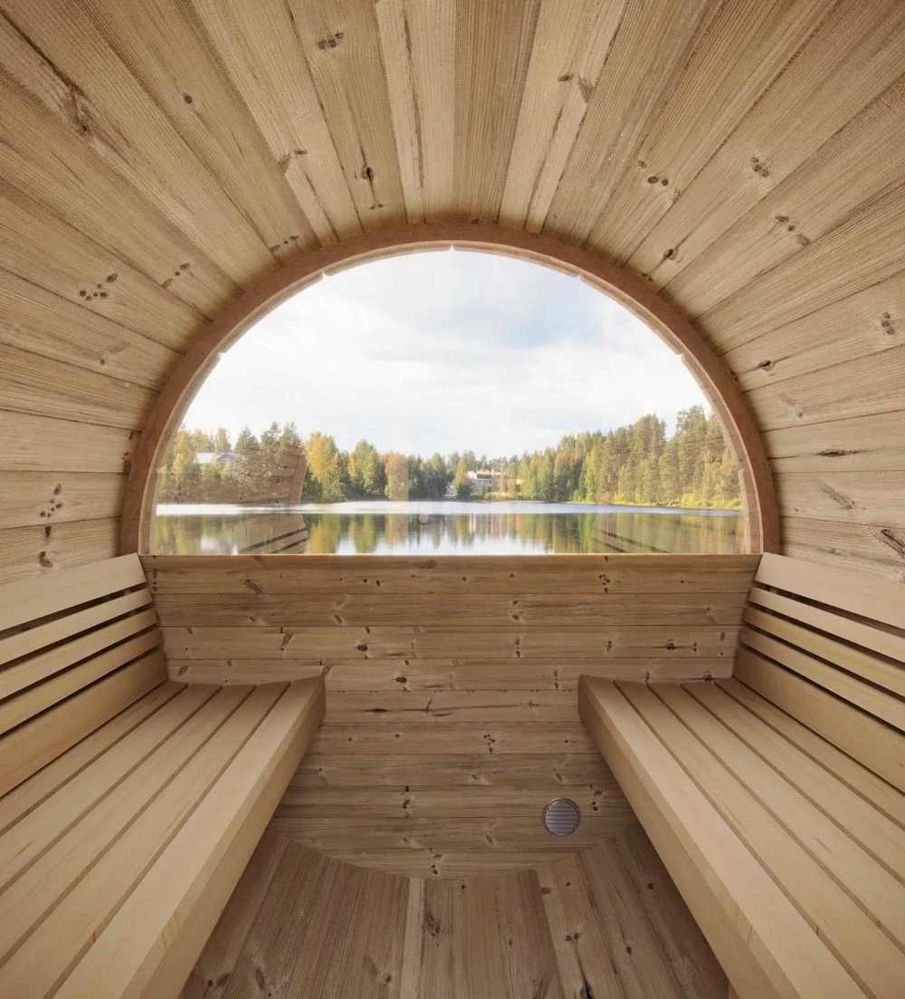 SaunaLife Model E6W 3 Person Sauna Barrel-Window SaunaLife Model E6W 3 Person Sauna Barrel-Window - Image 6