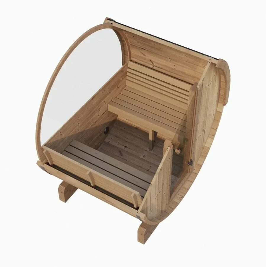 SaunaLife Model E6W 3 Person Sauna Barrel-Window SaunaLife Model E6W 3 Person Sauna Barrel-Window - Image 16