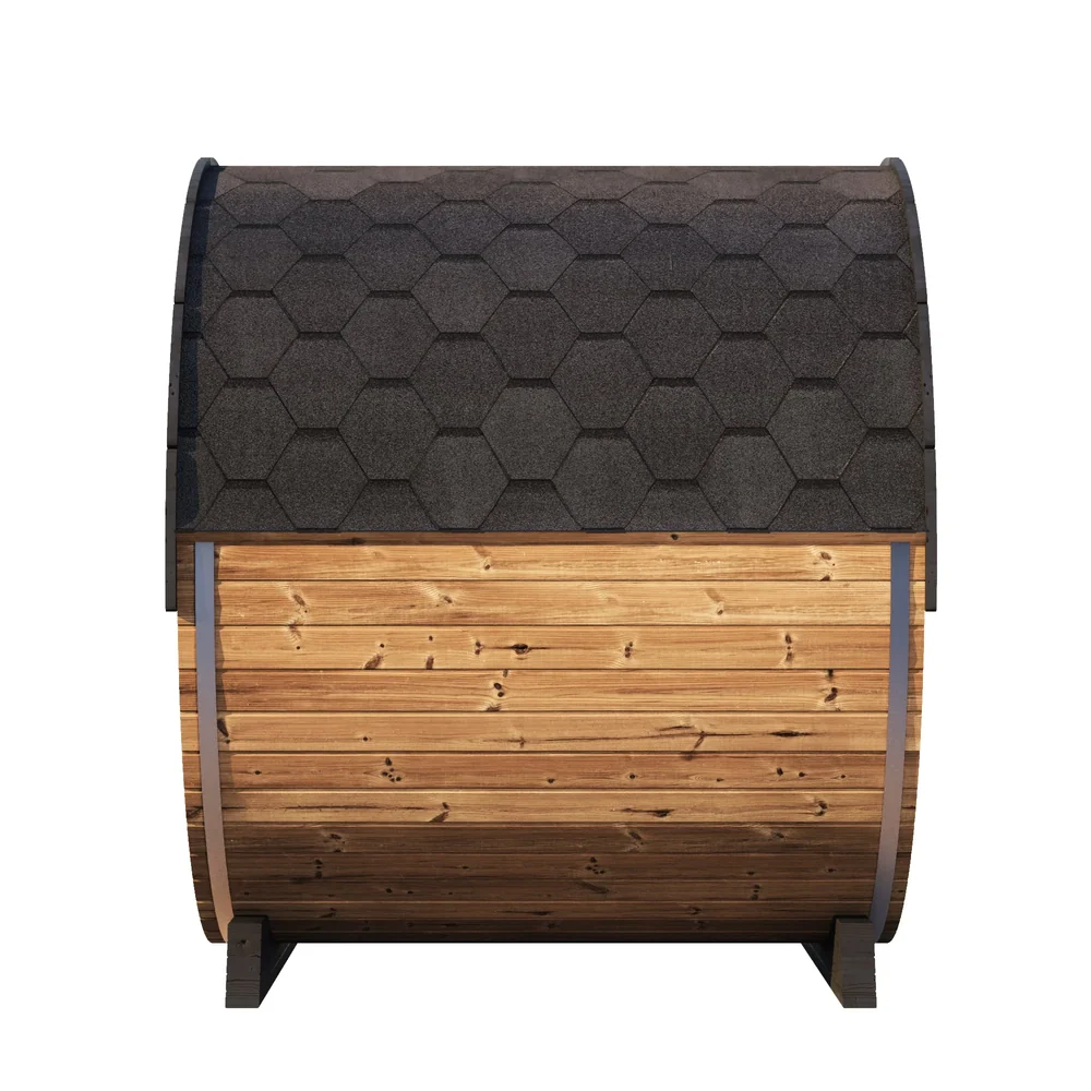 SaunaLife Model EE8G 6 Person Barrel Sauna SaunaLife Model EE8G 6 Person Barrel Sauna
