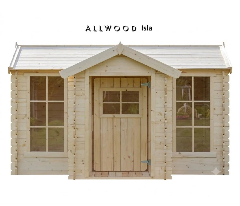 Isla Indoor Outdoor Wooden Playhouse By Allwood Isla Indoor Outdoor Wooden Playhouse By Allwood - Image 4