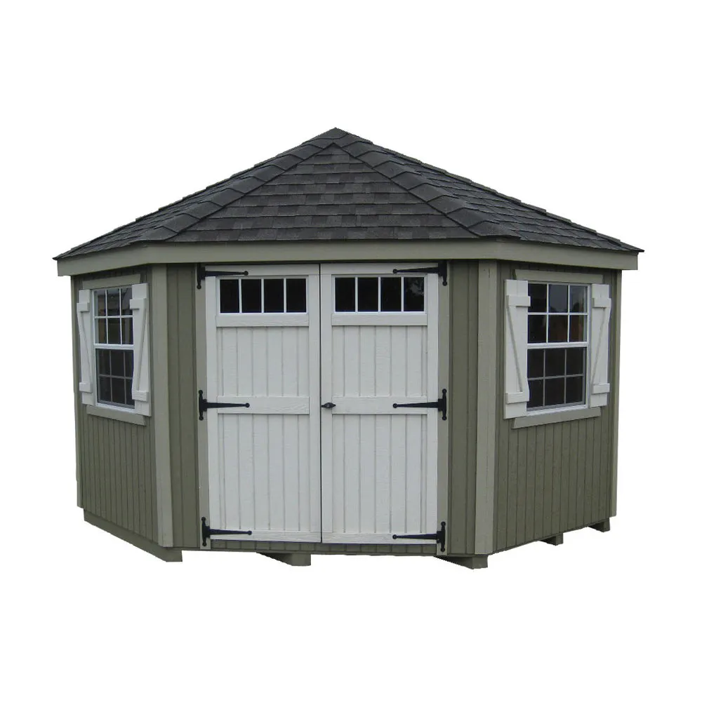 Colonial Five-Corner Shed By Little Cottage Company Colonial Five-Corner Shed By Little Cottage Company - Image 3