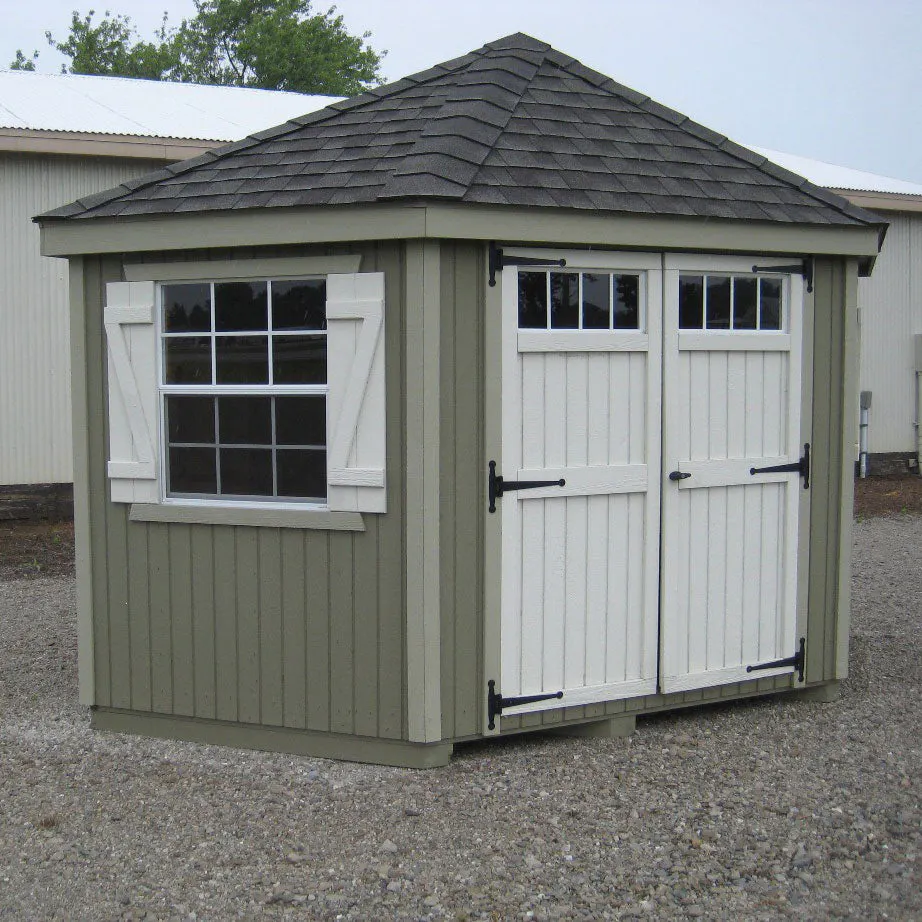 Colonial Five-Corner Shed By Little Cottage Company Colonial Five-Corner Shed By Little Cottage Company - Image 4