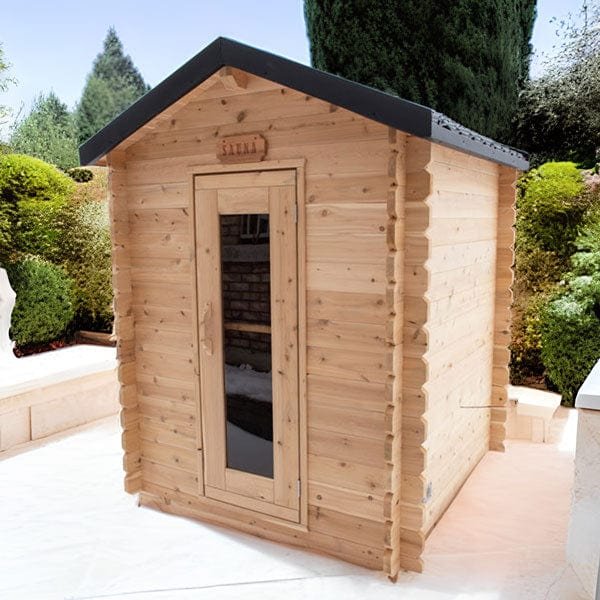Dundalk CT Granby 3 Person Outdoor Sauna Dundalk CT Granby 3 Person Outdoor Sauna