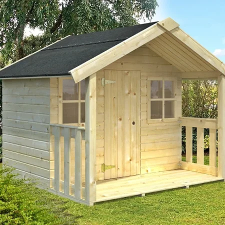 Felix Indoor/Outdoor Wooden Playhouse By Palmako