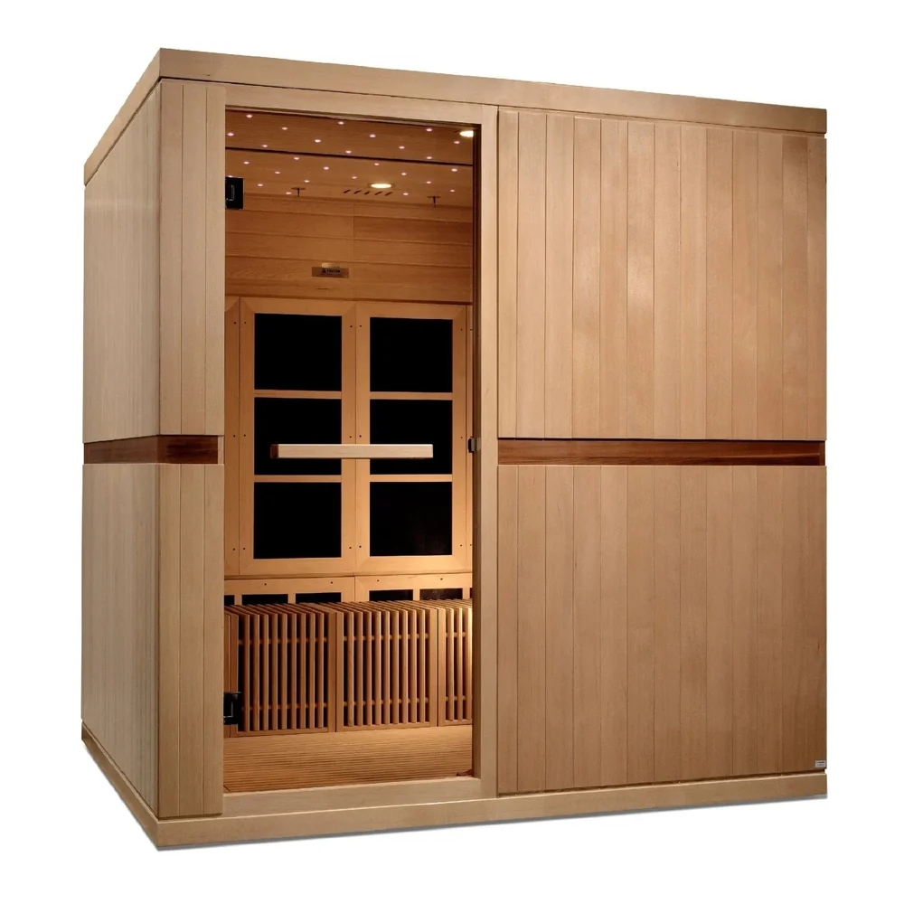 Golden Designs Catalonia 8-person Full Spectrum Near Zero EMF FAR Infrared ADA Sauna Golden Designs Catalonia 8-person Full Spectrum Near Zero EMF FAR Infrared ADA Sauna