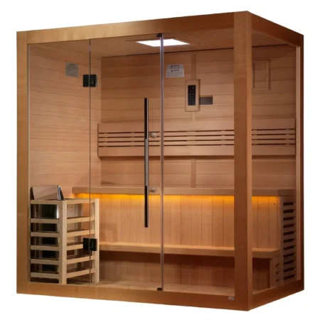 Golden Designs Forssa Edition 3 Person Indoor Traditional Sauna