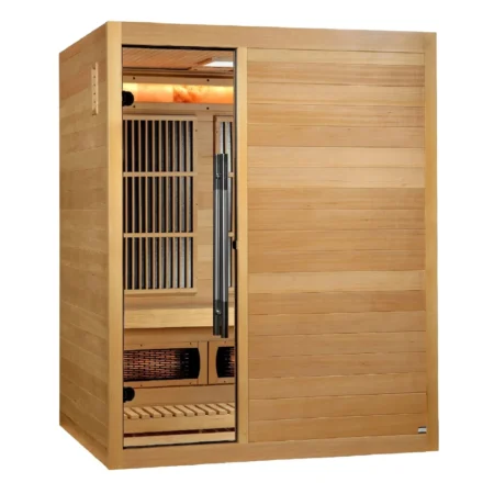 Golden Designs Soria 3 Person Hybrid Indoor Sauna.
