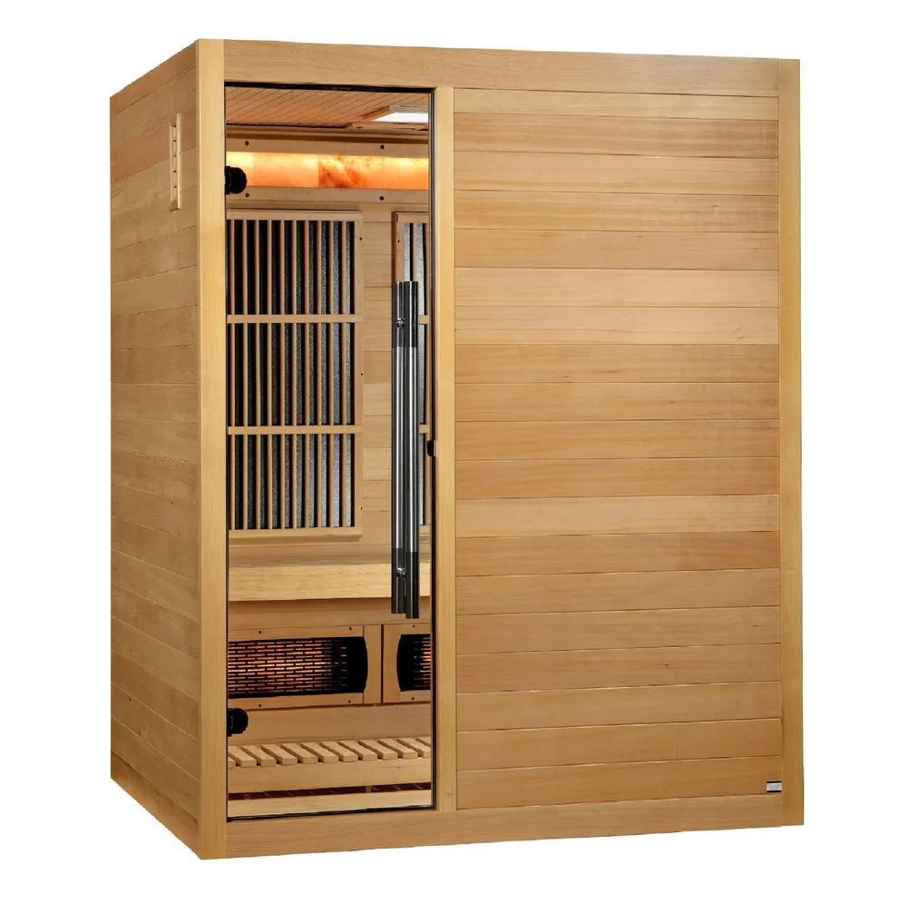Golden Designs Soria 3 Person Hybrid Indoor Sauna Golden Designs Soria 3 Person Hybrid Indoor Sauna.