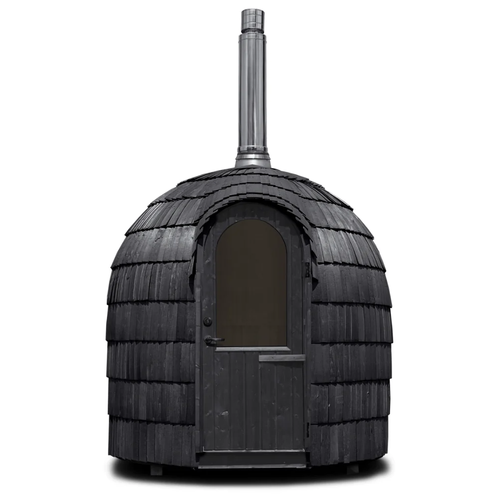 Iglucraft Single Iglusauna 4-Person Luxury Outdoor Sauna Cabin Iglucraft Single Iglusauna 4-Person Luxury Outdoor Sauna Cabin