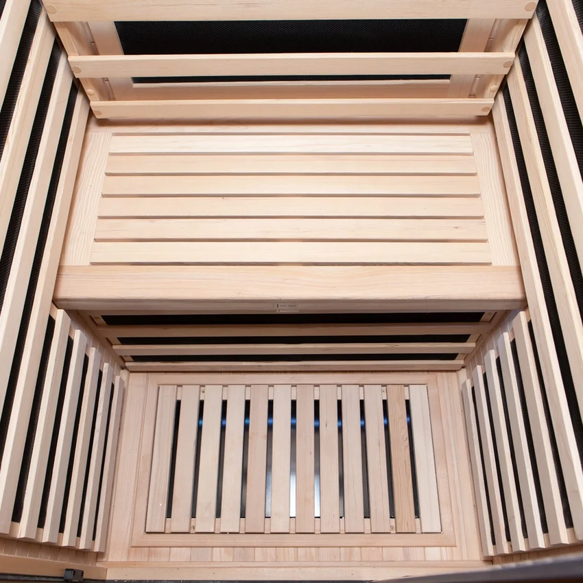 Lux IR Solo 1 Person Indoor Sauna Heritage Sauna Lux IR Solo 1 Person Indoor Sauna Heritage Sauna - Image 2