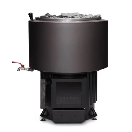Narvi Luosto VS 16 kW Wood-Burning Sauna Stove w/ Watertank