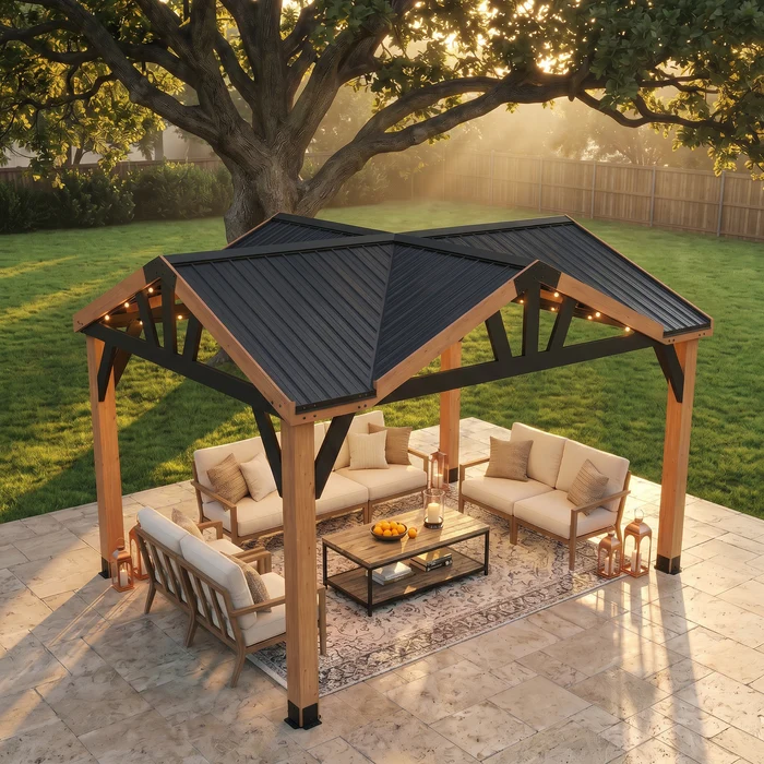14x10 Crosswind Gazebo 14x10 Crosswind Gazebo - Image 4