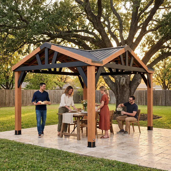 14x10 Crosswind Gazebo 14x10 Crosswind Gazebo - Image 3