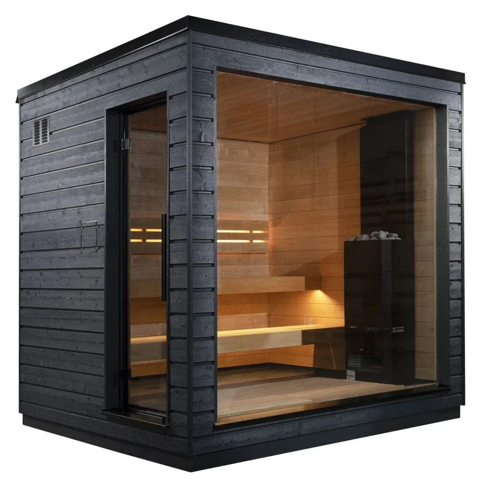 SaunaLife Model G6 5 Person Garden Series Pre-Assembled Outdoor Home Sauna SaunaLife Model G6 5 Person Garden Series Pre-Assembled Outdoor Home Sauna