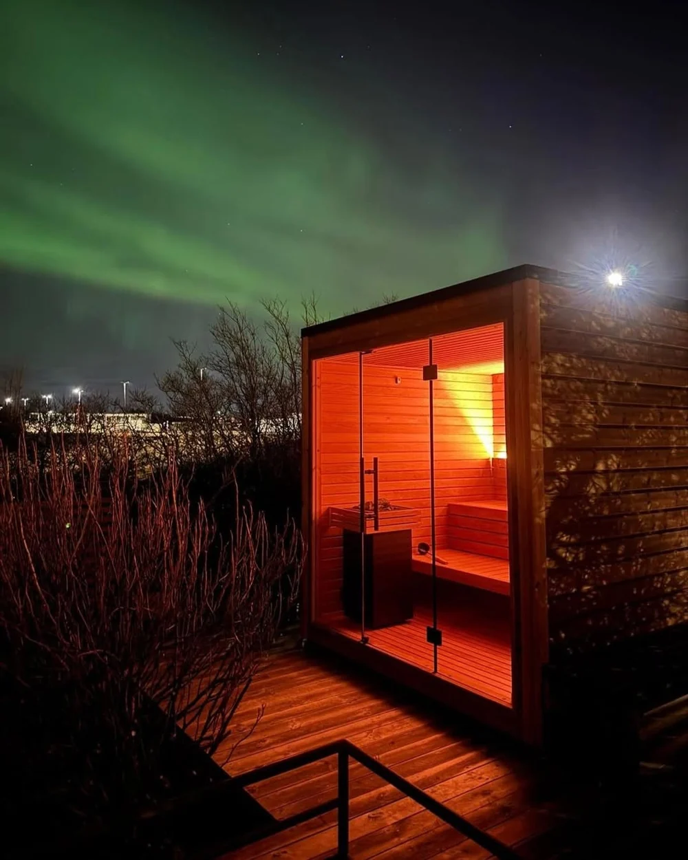 Auroom Mira L Outdoor Cabin Sauna Kit Auroom Mira L Outdoor Cabin Sauna Kit - Image 2