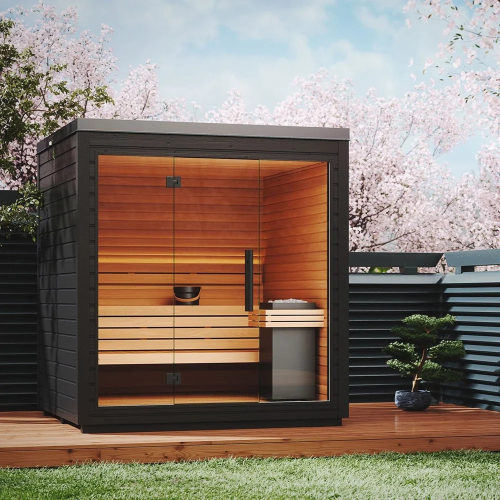 Auroom Mira L Outdoor Cabin Sauna Kit Auroom Mira L Outdoor Cabin Sauna Kit - Image 6