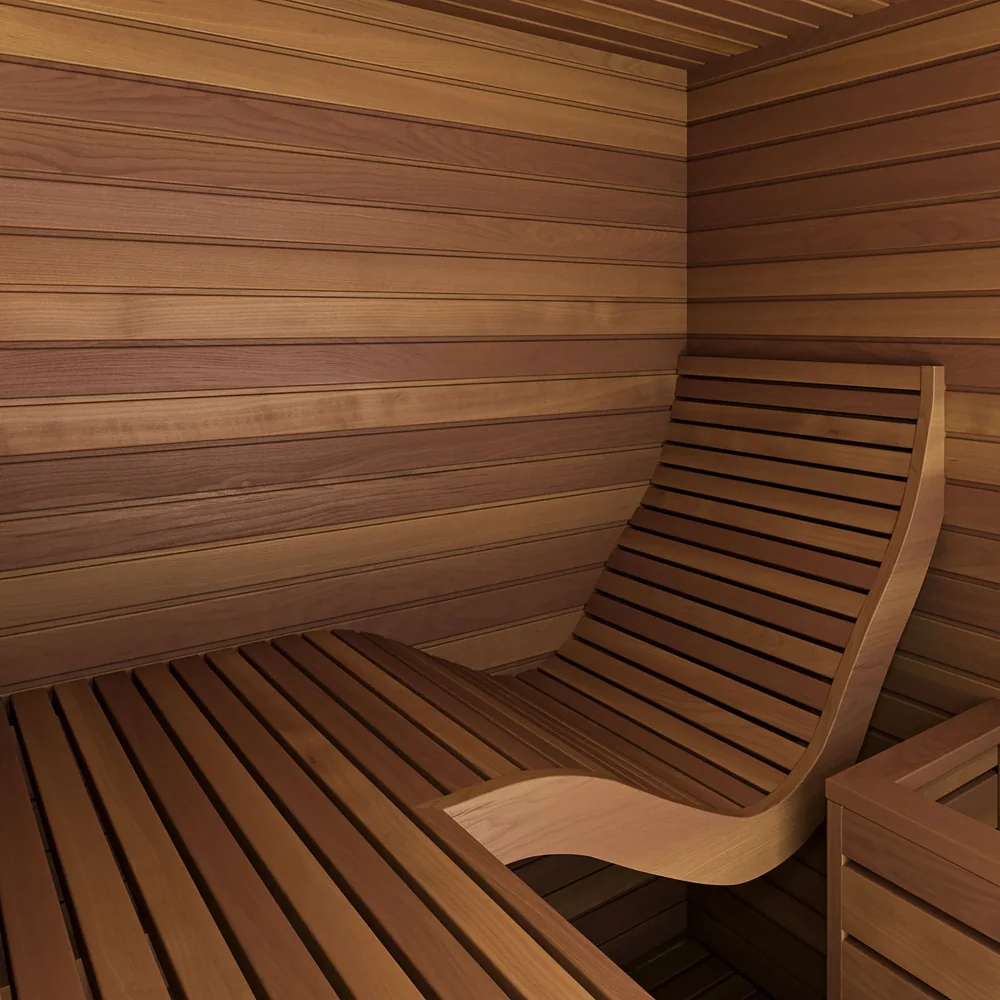 Auroom Baia Glass Indoor Sauna Kit Auroom Baia Glass Indoor Sauna Kit - Image 2