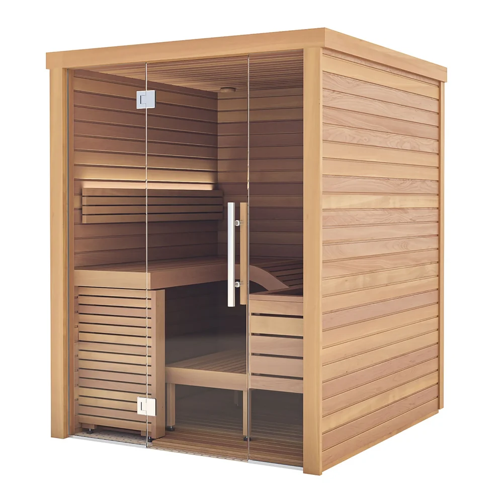 Auroom Baia Glass Indoor Sauna Kit Auroom Baia Glass Indoor Sauna Kit - Image 4