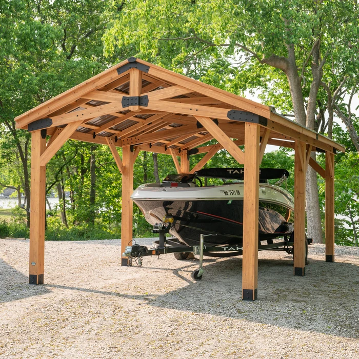 24x12 Norwood Carport Gazebo 24x12 Norwood Carport Gazebo - Image 3