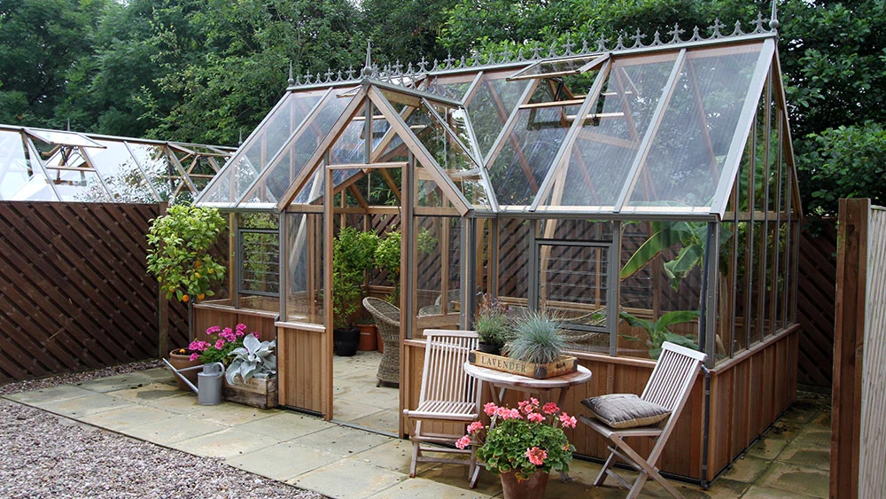 Alton Cambridge Cedar Orangerie Greenhouse Alton Cambridge Cedar Orangerie Greenhouse - Image 5