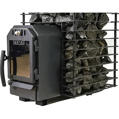 Cozy Heat Quattro Thru-Wall Sauna Stove Wood Burning Sauna Stove Cozy Heat Quattro Thru-Wall Sauna Stove Wood Burning Sauna Stove - Image 7