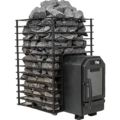 Cozy Heat Quattro Thru-Wall Sauna Stove Wood Burning Sauna Stove Cozy Heat Quattro Thru-Wall Sauna Stove Wood Burning Sauna Stove - Image 8