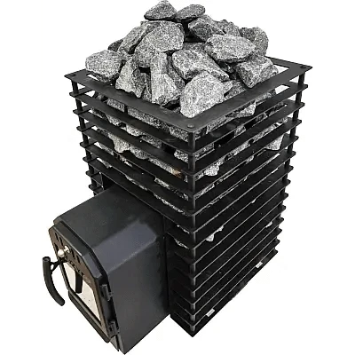 Cozy Heat Quattro Thru-Wall Sauna Stove Wood Burning Sauna Stove Cozy Heat Quattro Thru-Wall Sauna Stove Wood Burning Sauna Stove - Image 5