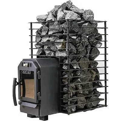 Cozy Heat Quattro Thru-Wall Sauna Stove Wood Burning Sauna Stove Cozy Heat Quattro Thru-Wall Sauna Stove Wood Burning Sauna Stove - Image 6