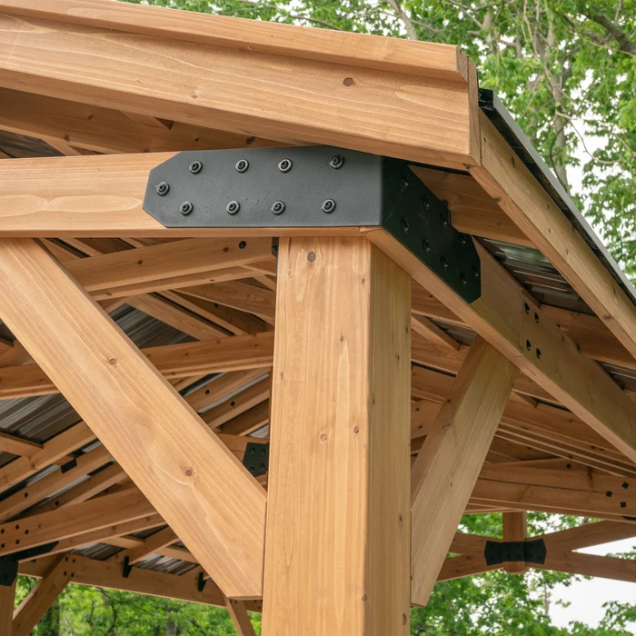 24x12 Norwood Carport Gazebo 24x12 Norwood Carport Gazebo - Image 4