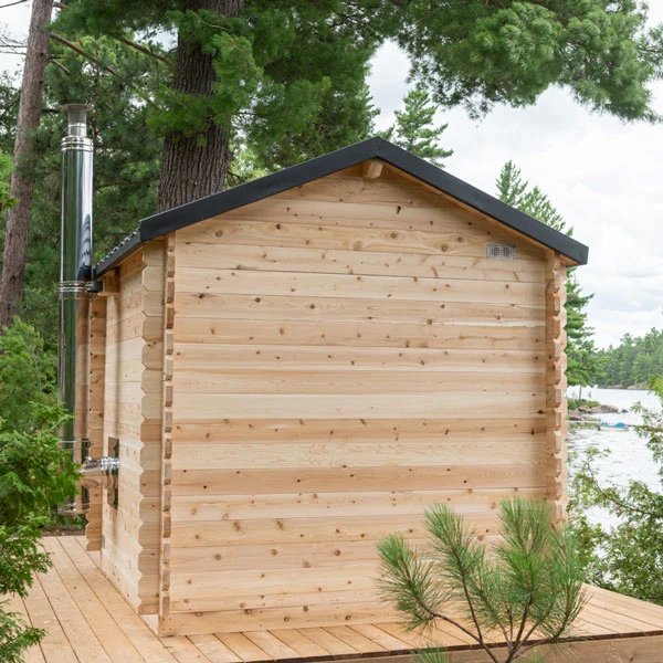 Dundalk CT Georgian 6 Person Outdoor Sauna with Porch Dundalk CT Georgian 6 Person Outdoor Sauna with Porch - Image 11