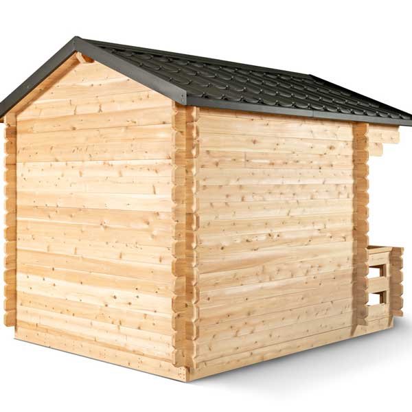 Dundalk CT Georgian 6 Person Outdoor Sauna with Porch Dundalk CT Georgian 6 Person Outdoor Sauna with Porch - Image 17