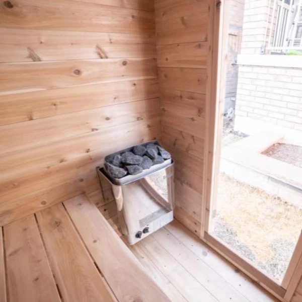 Dundalk CT Granby 3 Person Outdoor Sauna Dundalk CT Granby 3 Person Outdoor Sauna - Image 2