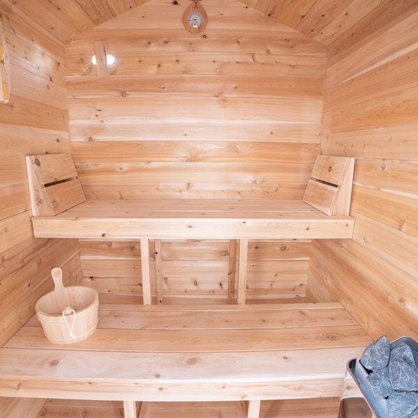 Dundalk CT Granby 3 Person Outdoor Sauna Dundalk CT Granby 3 Person Outdoor Sauna - Image 9