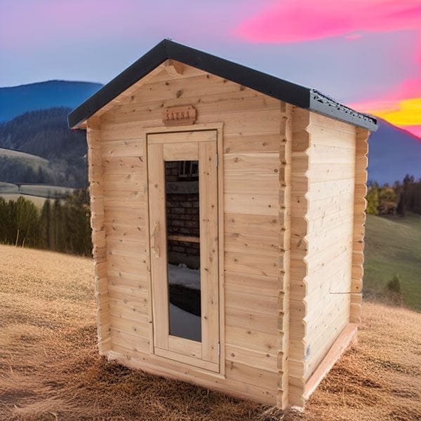 Dundalk CT Granby 3 Person Outdoor Sauna Dundalk CT Granby 3 Person Outdoor Sauna - Image 7