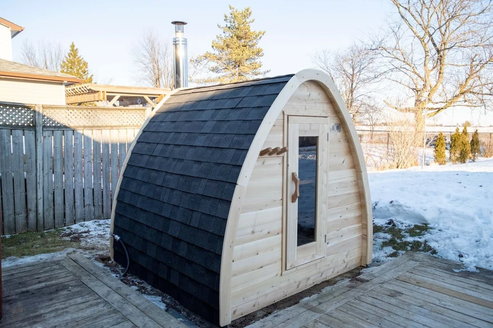 Dundalk CT Mini POD 4 Person Outdoor Sauna Dundalk CT Mini POD 4 Person Outdoor Sauna - Image 23
