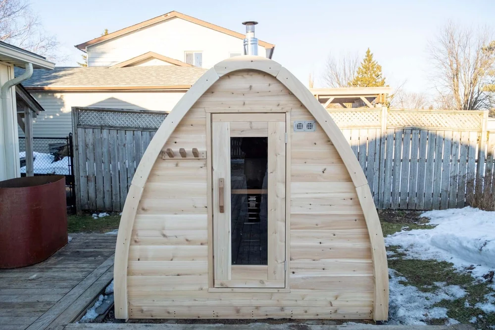 Dundalk CT Mini POD 4 Person Outdoor Sauna Dundalk CT Mini POD 4 Person Outdoor Sauna - Image 22