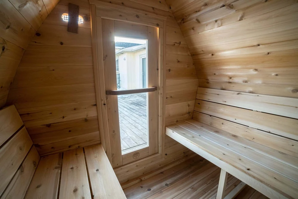 Dundalk CT Mini POD 4 Person Outdoor Sauna Dundalk CT Mini POD 4 Person Outdoor Sauna - Image 11