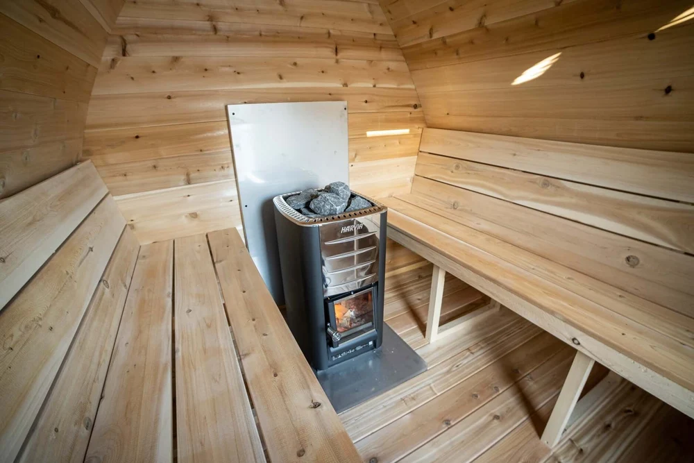 Dundalk CT Mini POD 4 Person Outdoor Sauna Dundalk CT Mini POD 4 Person Outdoor Sauna - Image 12