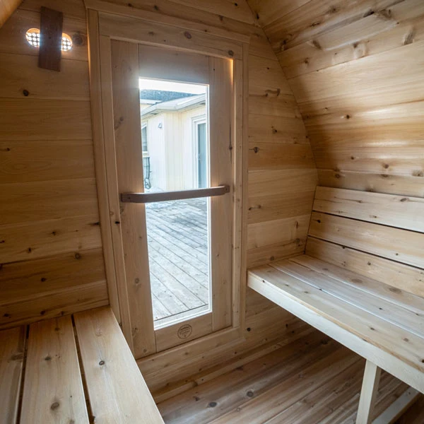 Dundalk CT Mini POD 4 Person Outdoor Sauna Dundalk CT Mini POD 4 Person Outdoor Sauna - Image 20