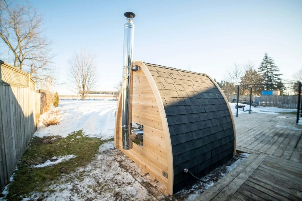 Dundalk CT Mini POD 4 Person Outdoor Sauna Dundalk CT Mini POD 4 Person Outdoor Sauna - Image 7