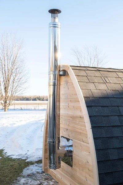 Dundalk CT Mini POD 4 Person Outdoor Sauna Dundalk CT Mini POD 4 Person Outdoor Sauna - Image 8